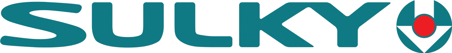Sulky logo with blue text on a transparent background.