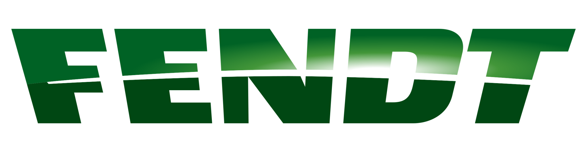 Fendt green logo with transparent background.