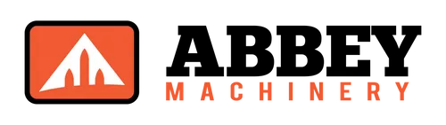 Abbey Machinery logo with transparent background.
