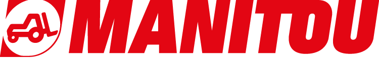 Manitou red logo on a transparent background, representing the brand’s focus on high-performance machinery for agricultural and industrial use.